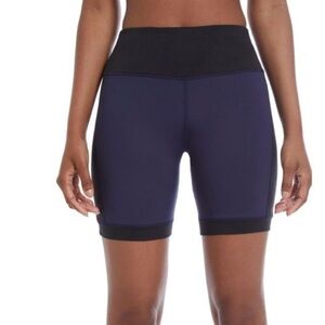 NWT PSK Collective Color Block Black and Blue Bike Short 3X